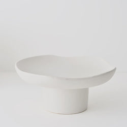 Fisko Pedestal Stand 15 x 33cm / White