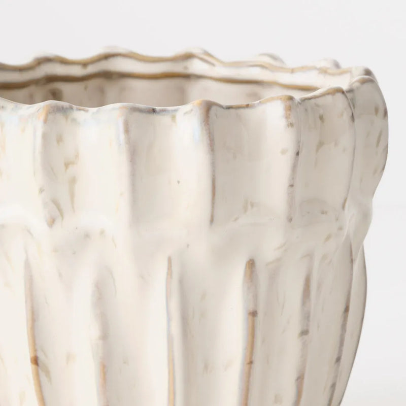 Haili Pot 14 x 16cm / Ivory