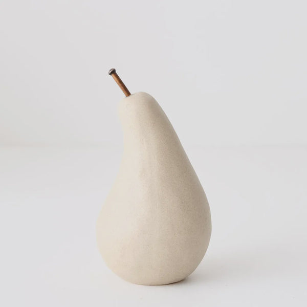 Elvi Pear 15 x 8cm / Putty