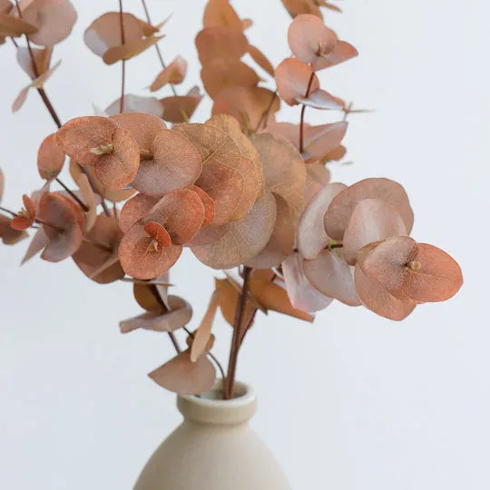 Eucalyptus Spray 86cm / Rust