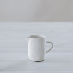 Flax Milk Jug / White