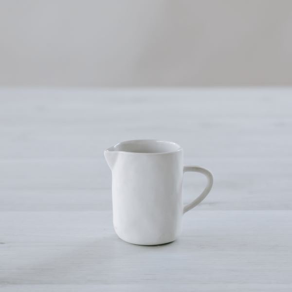 Flax Milk Jug / White