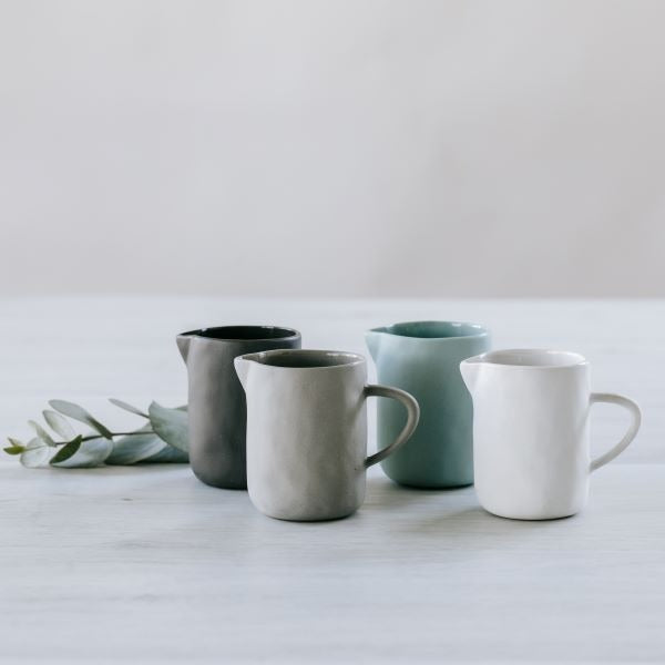 Flax Milk Jug / White