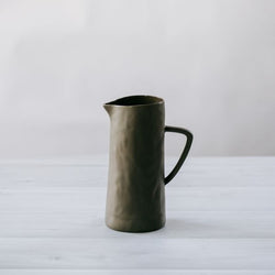 Flax Jug w Handles 24cm / Khaki