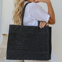 Crochet Bag / Black