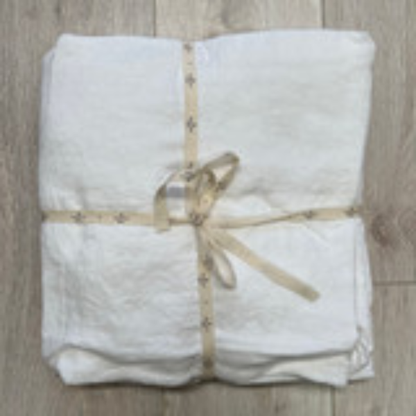Basics Fitted Sheet King / White