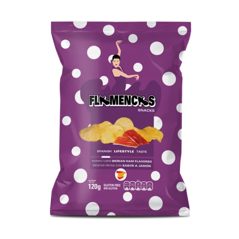 Flamencas Chips / Iberian Ham 120g