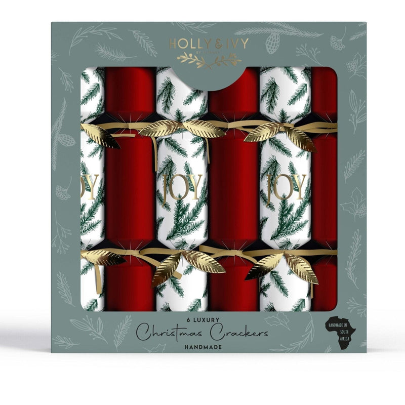 Joy + Sprigs Crackers / Set 6