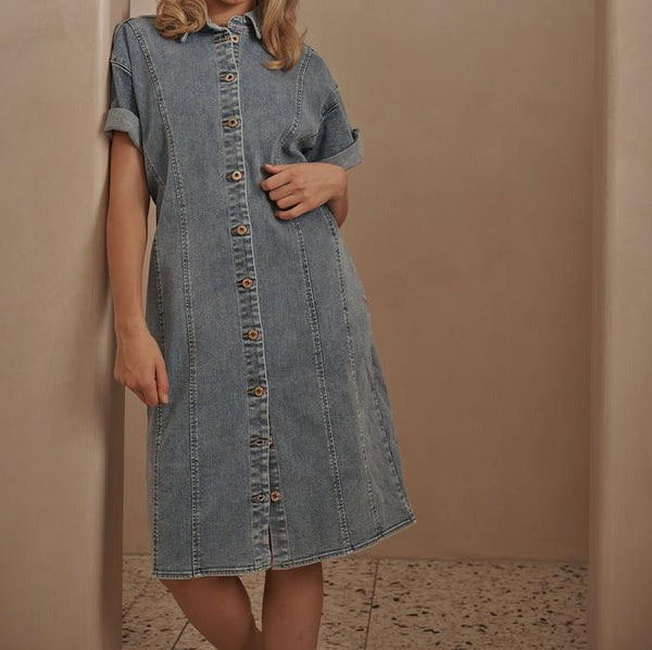 Grace Dress / 70's Blue
