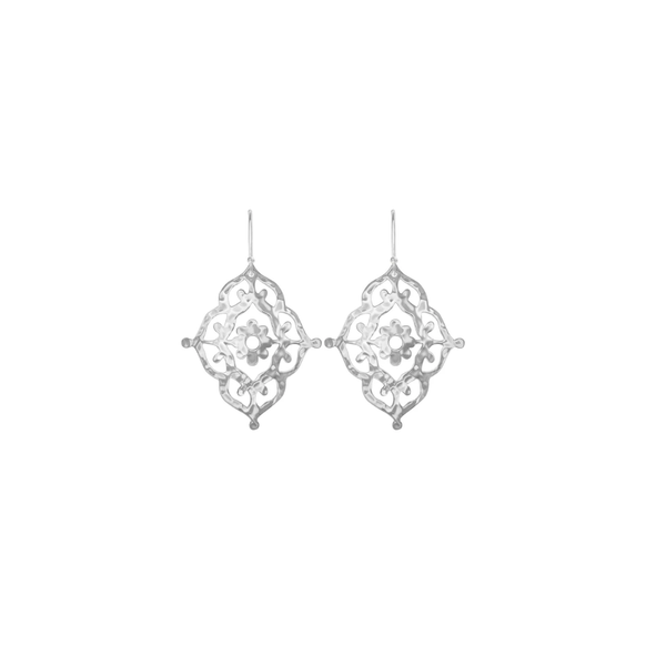 Gypsy Earrings / Sterling Silver
