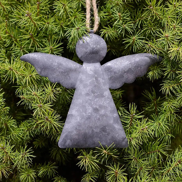 Halo Pressed Tin Ornament / Medium