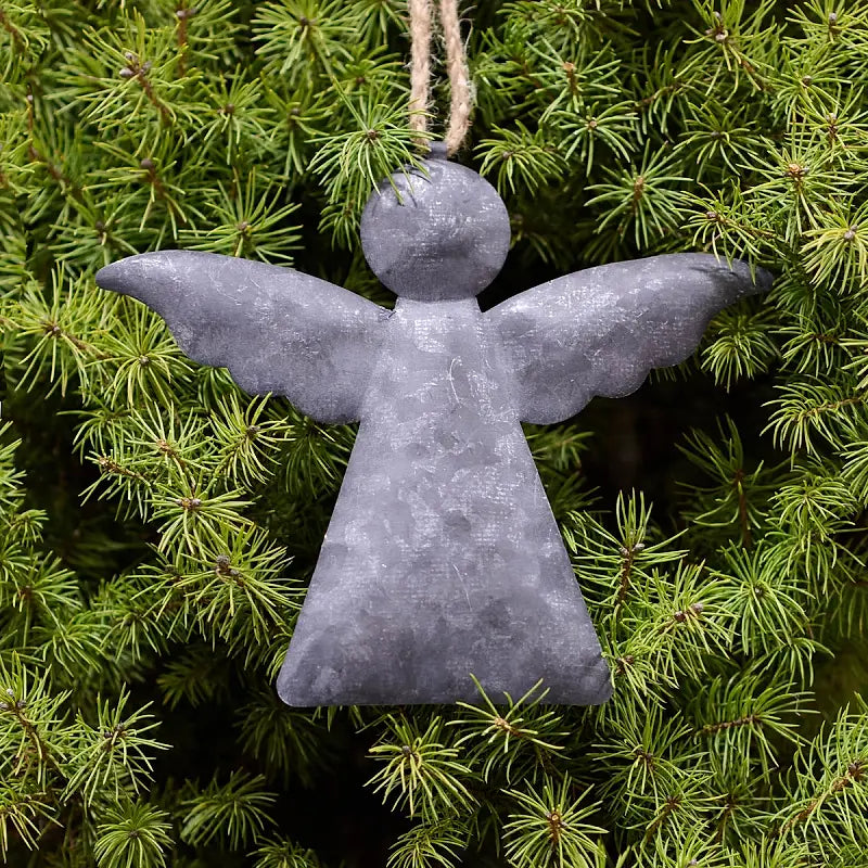 Halo Pressed Tin Ornament / Medium