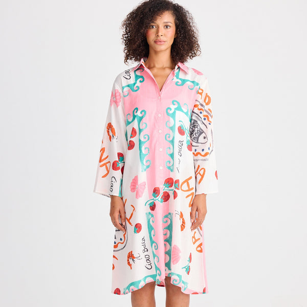 Stella Shirt Dress / Italiano