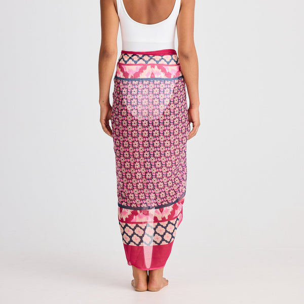 Stella Sarong / Pink Floral