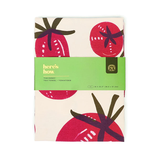 The Emmy Tea Towel / Tomatoes