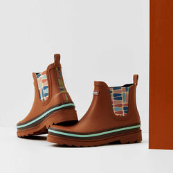 Wilma Chelsea Gumboots / Tan