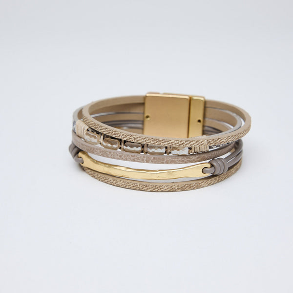 Evelyn Bracelet / Beige