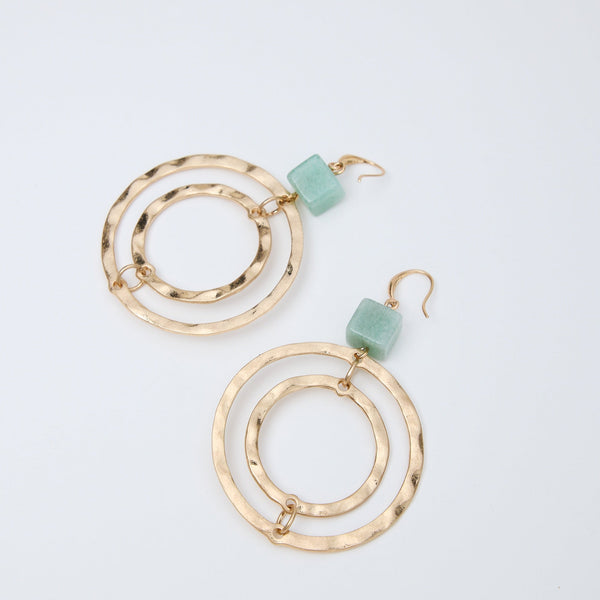 Cairo Earrings / Green