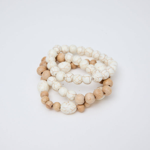 Madrid Bracelet Set 3 / Natural