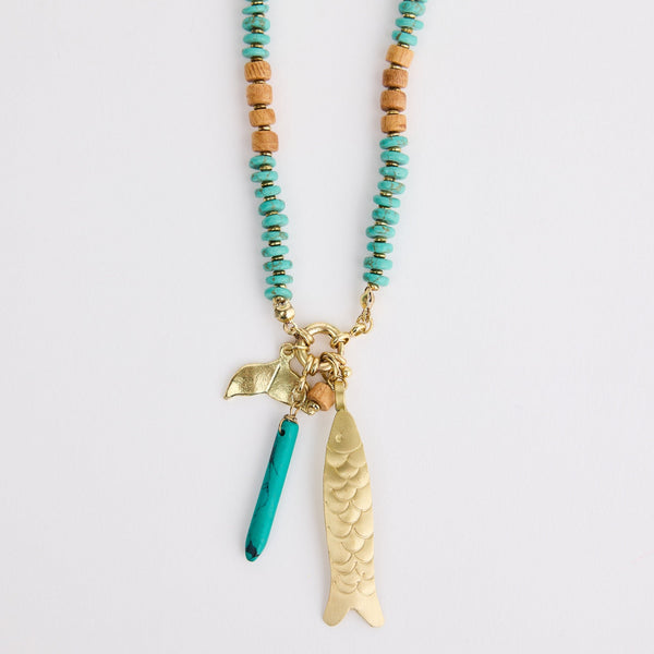 Jules Necklace / Gold
