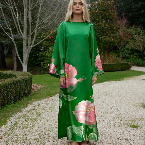Heidi Dress / Forest Fleur