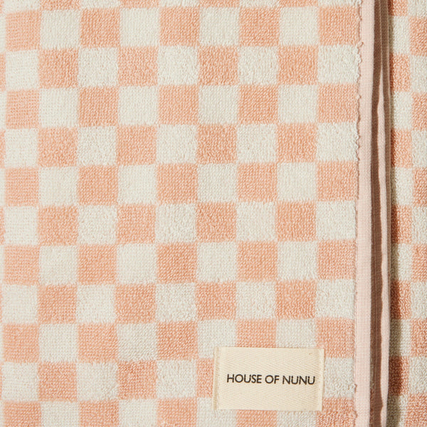 Check Bath Towel / Pink
