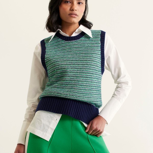 Houston Vest / Peacoat