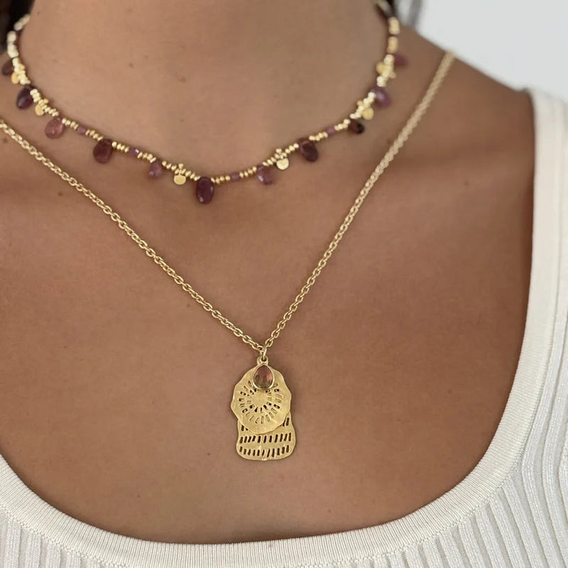 Johari Long Chain Necklace