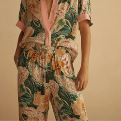 Straight Leg Pant / Ibisco