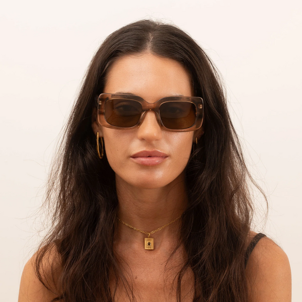 Indi Sunglasses /Biscotto + Brown Polarised