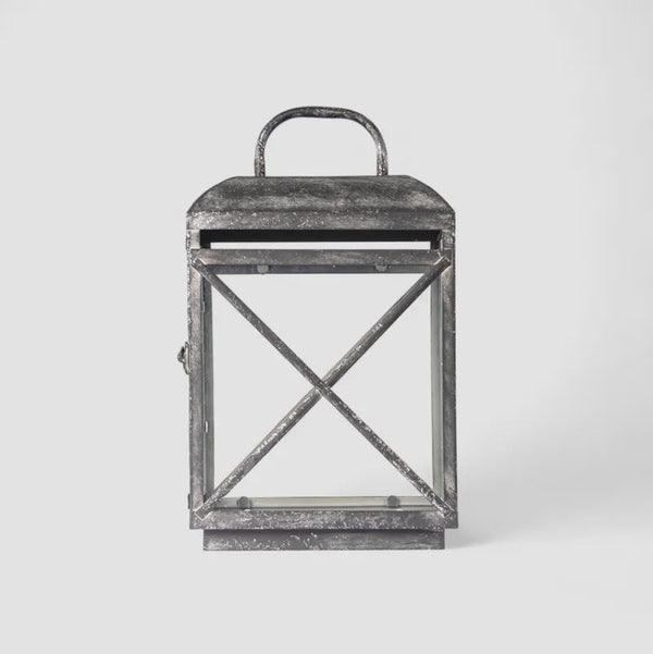 Jardin Lantern Small / Aged Grey