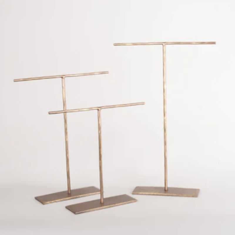 Jewellery Stand / Brass / Large