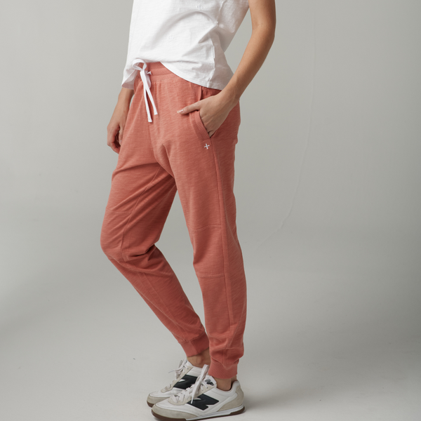 Slub Jogger / Terracotta