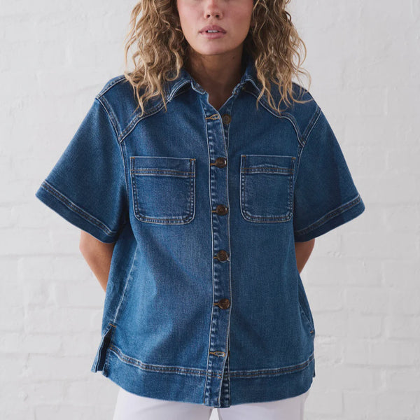 Zoe Shirt / Dakota Wash