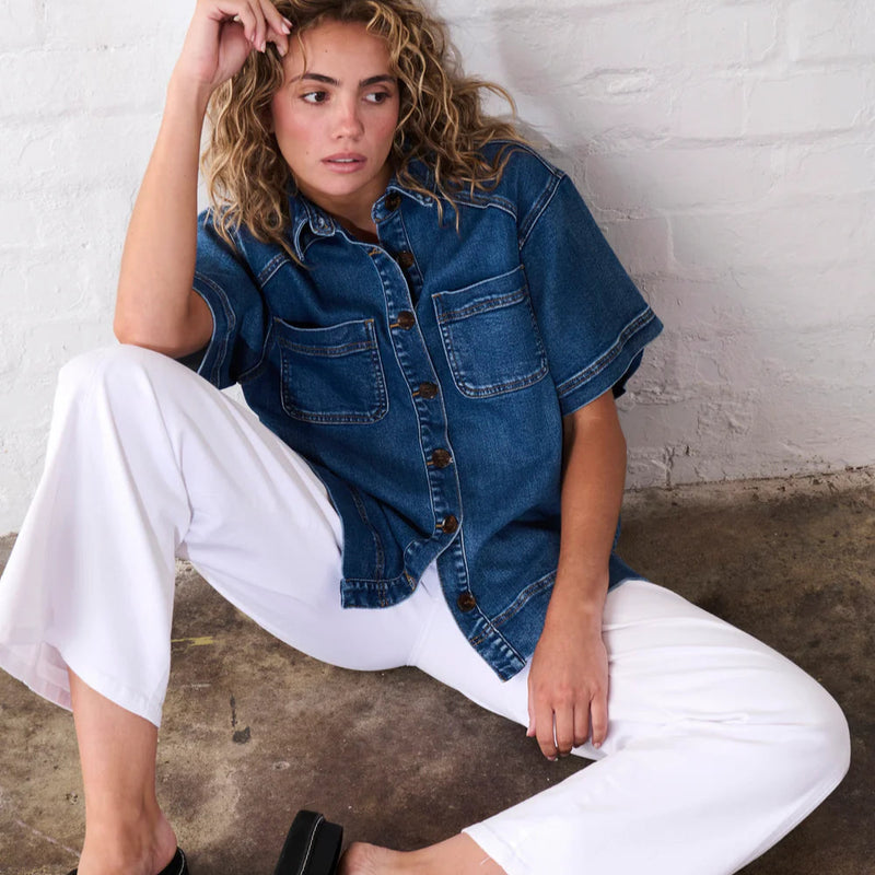 Zoe Shirt / Dakota Wash