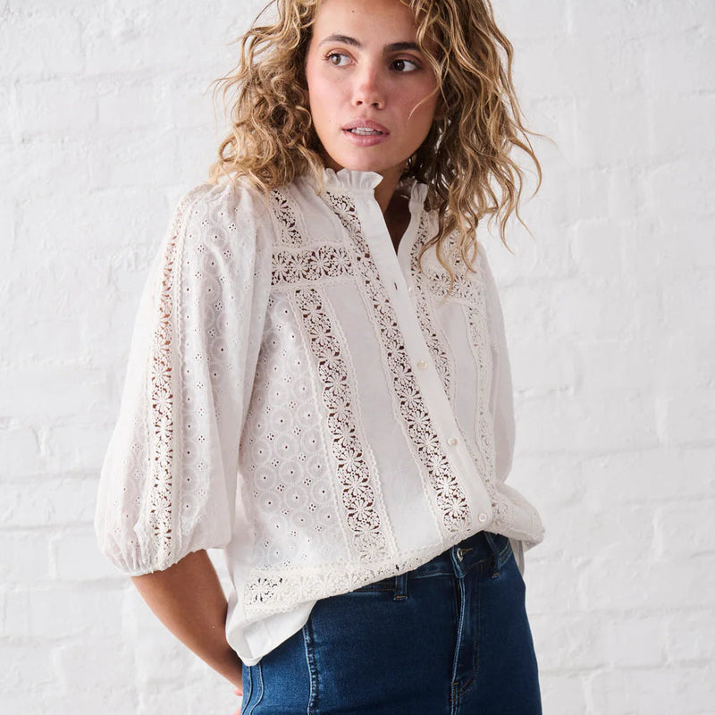 Isabella Shirt / White