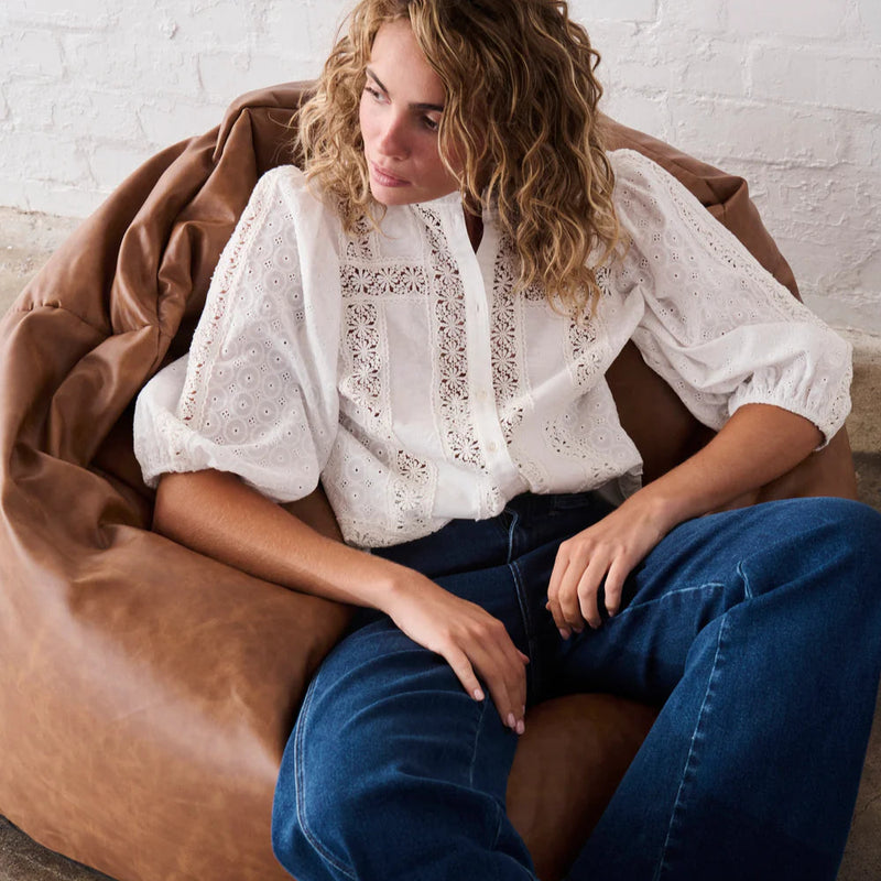 Isabella Shirt / White