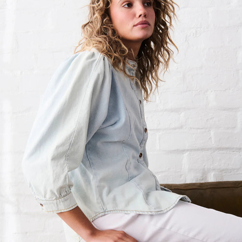 Gabriella Shirt / Sky Blue