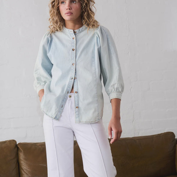Gabriella Shirt / Sky Blue