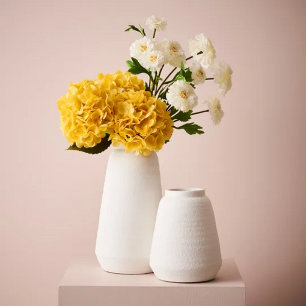 Kata Vase 20 x 16cm / White
