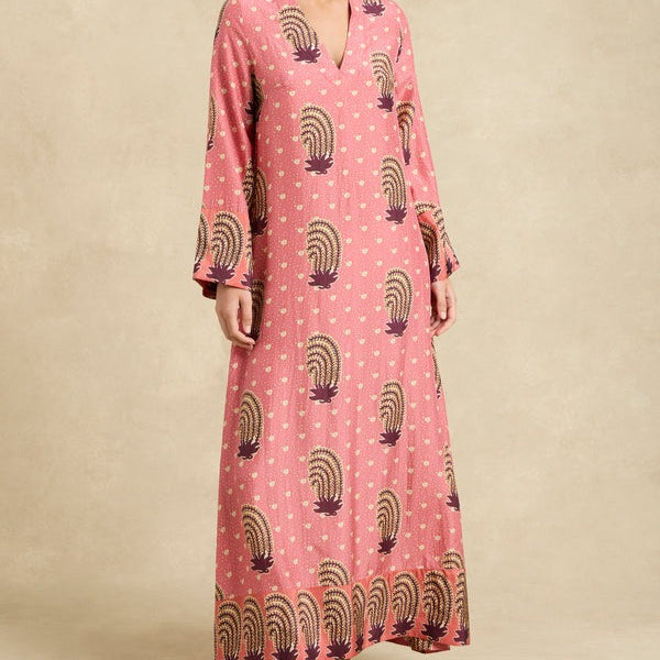 Leandra Dress / Tide Hibiscus