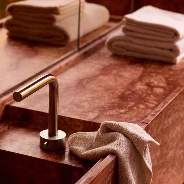 Tweed Hand Towel / Nougat