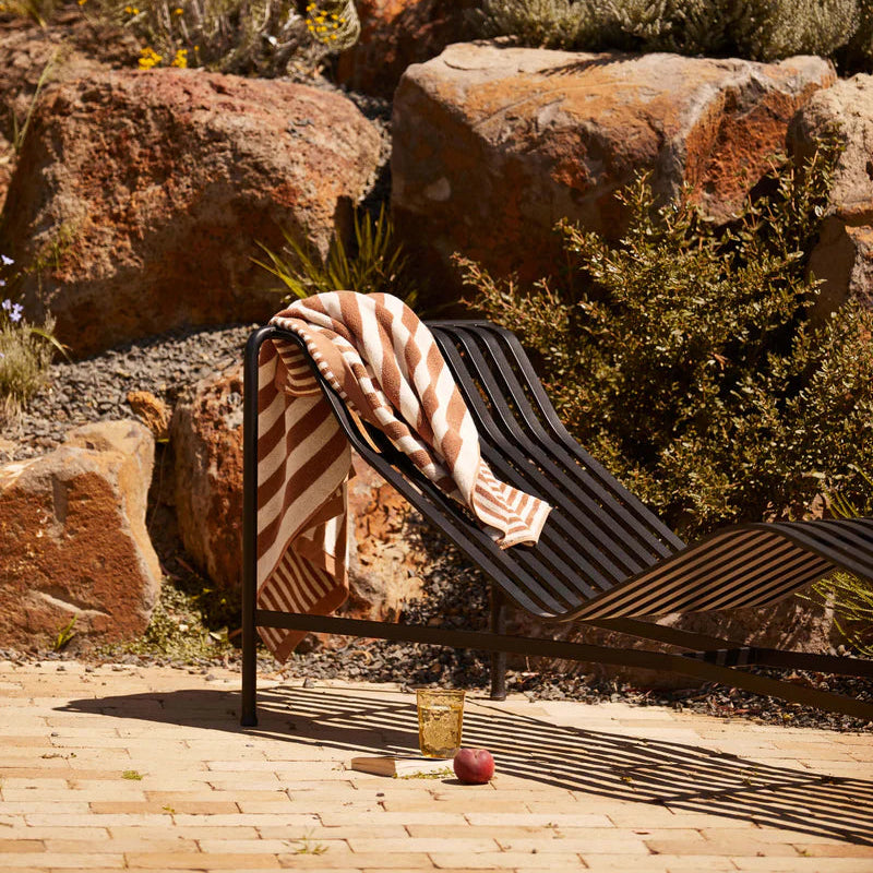 Raye Bath Towel / Terracotta