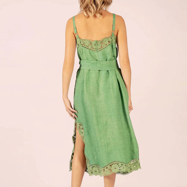 Lido Lace Dress / Emerald Green