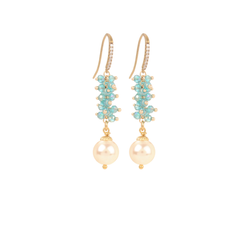 Shine Dormeuse Earrings / Lagon