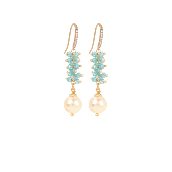 Shine Dormeuse Earrings / Lagon