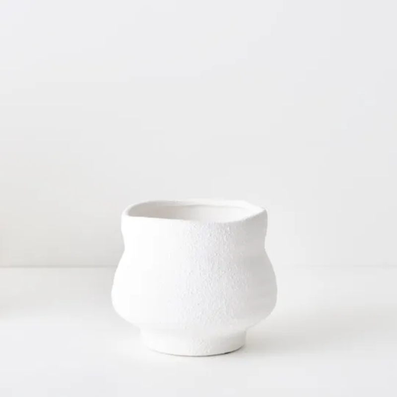 Landon Pot 15cm / White