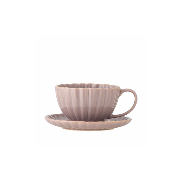 Latina Cup with Saucer / Rose