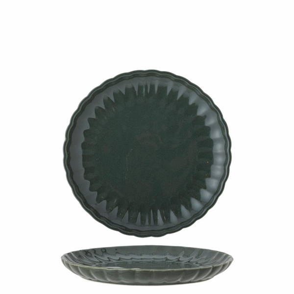 Latina Plate / Dark Green