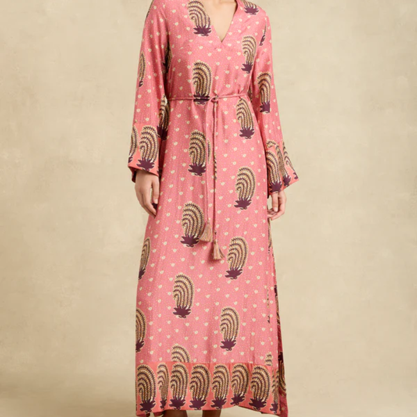 Leandra Dress / Tide Hibiscus